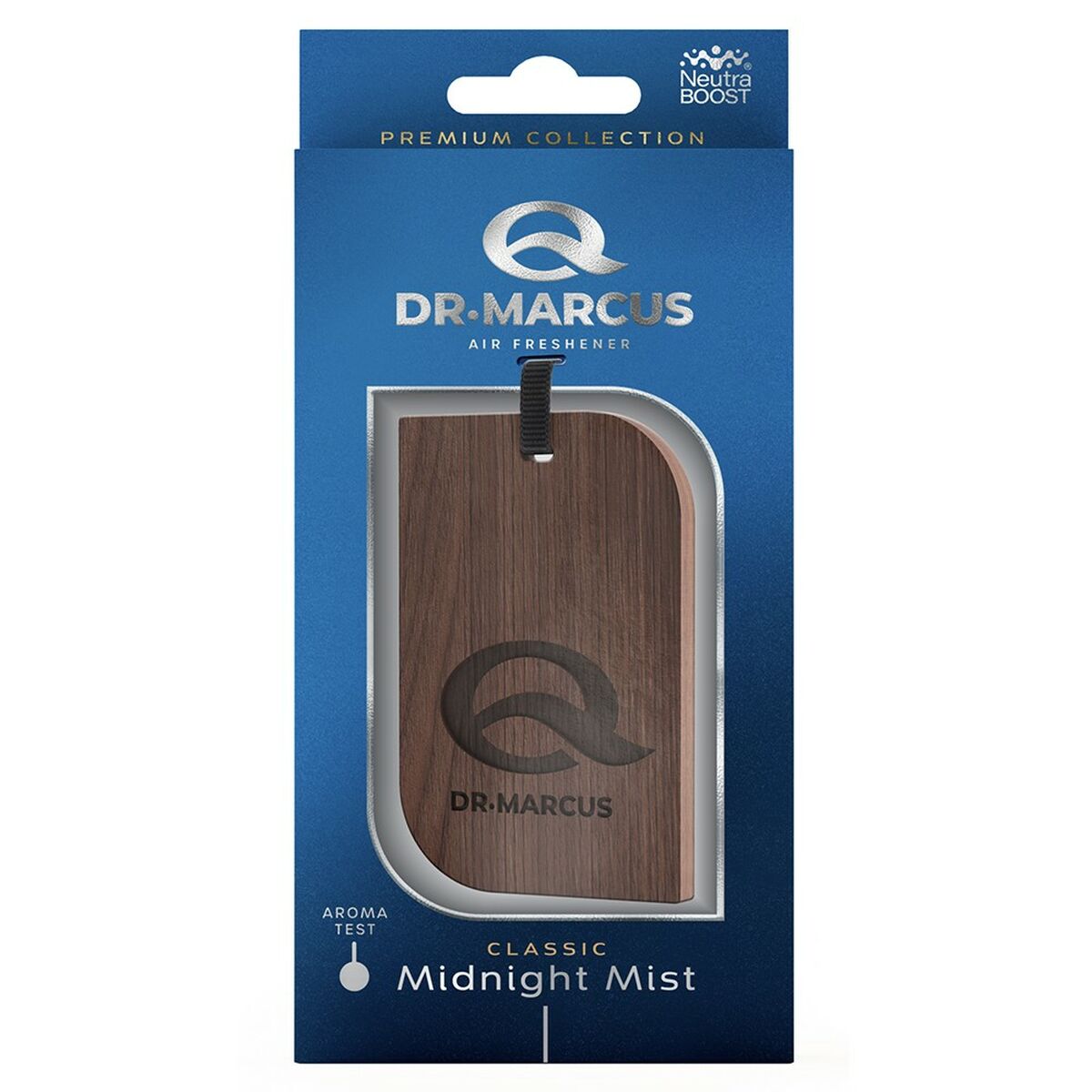 Car Air Freshener Dr Marcus Classic Midnight Mist Wood Pendant-0